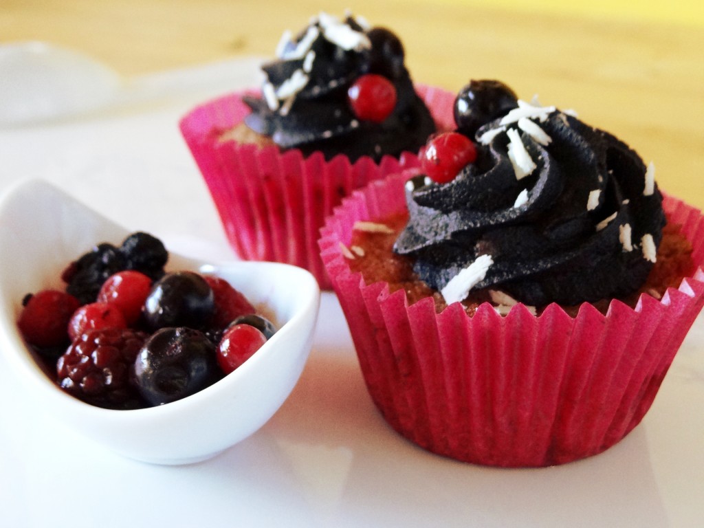 cupcakes noirs