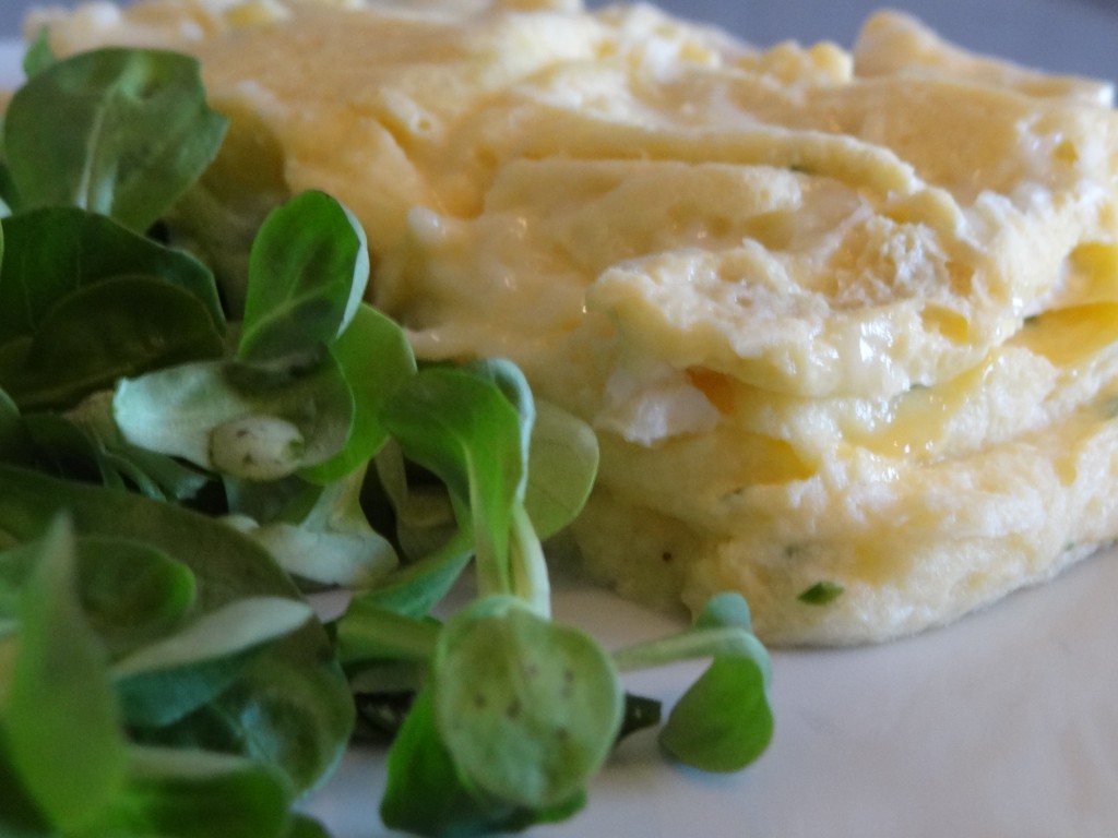 Omelette Thermomix au camembert Little Muffins